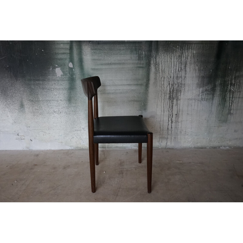 Vintage 343 Dining Chair by Knud Færch for Slagelse Mobelværk 1960s