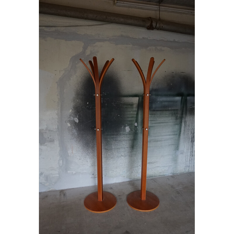 Pair of vintage 15 Hat Stands by Aksel Kjersgaard