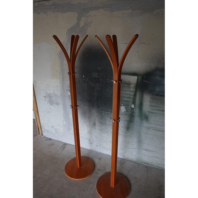 Pair of vintage 15 Hat Stands by Aksel Kjersgaard