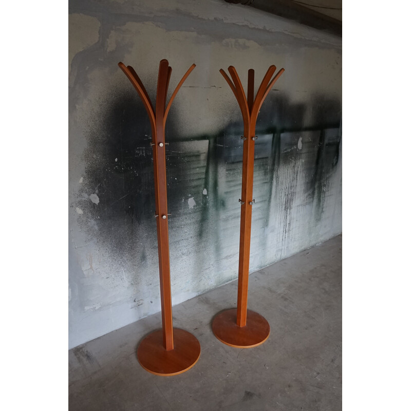 Pair of vintage 15 Hat Stands by Aksel Kjersgaard