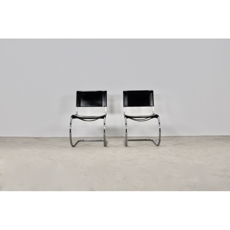 Chaise vintage Bauhaus MR 10 en chrome par Ludwig Mies van der Rohe