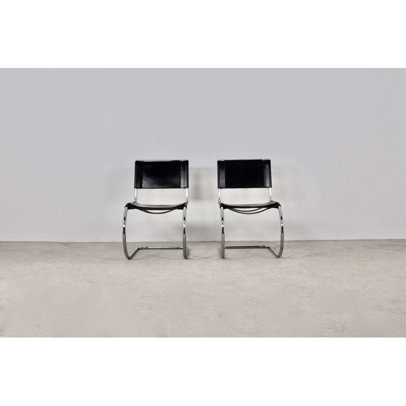 Vintage Bauhaus Chrome MR 10 Chair by Ludwig Mies van der Rohe