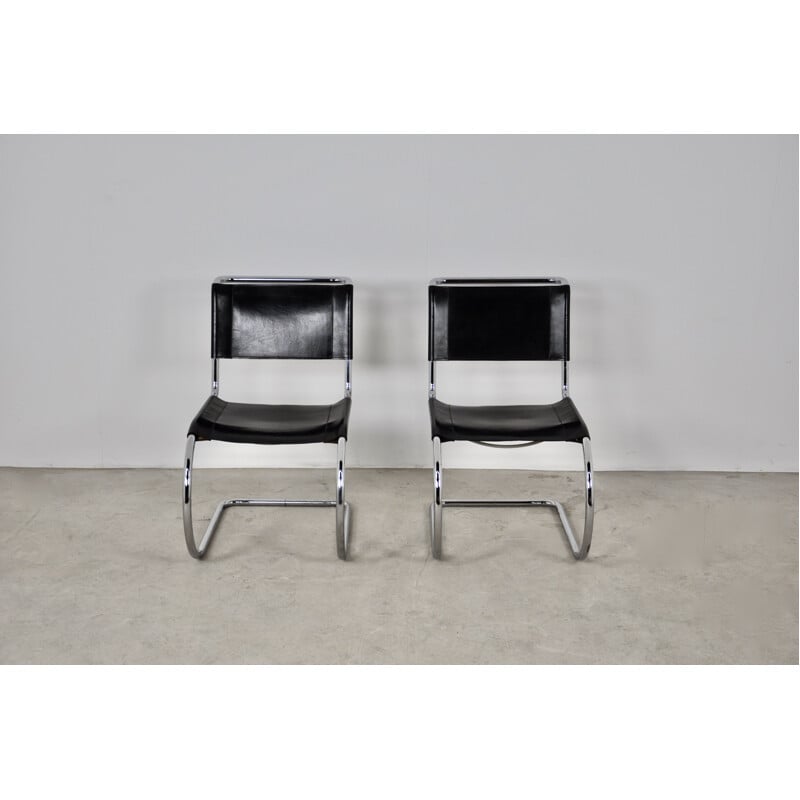 Vintage Bauhaus Chrome MR 10 Chair by Ludwig Mies van der Rohe