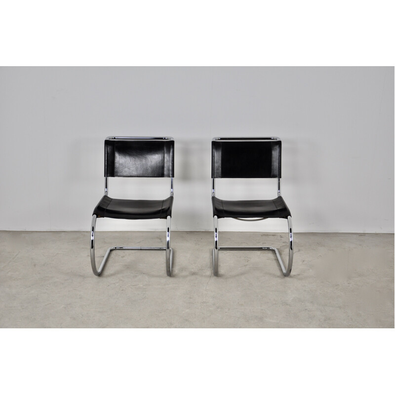 Vintage Bauhaus Chrome MR 10 Chair by Ludwig Mies van der Rohe
