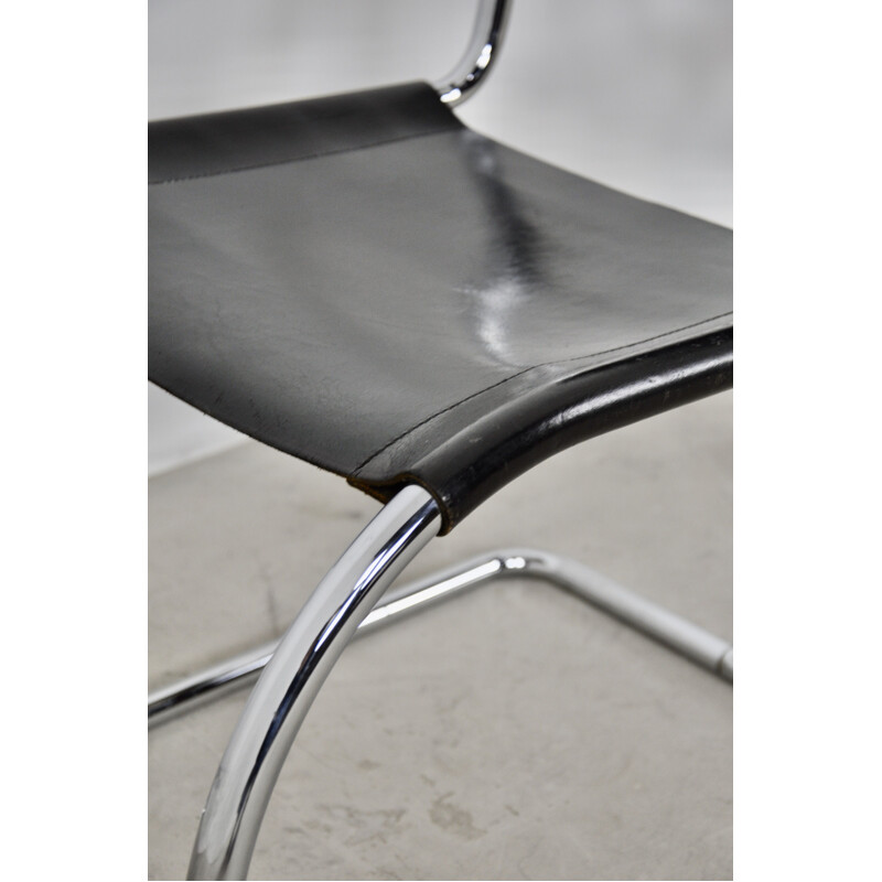 Vintage Bauhaus Chrome MR 10 Chair by Ludwig Mies van der Rohe