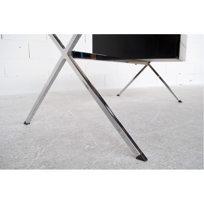 Vintage steel desk by Franco Albini 1970s