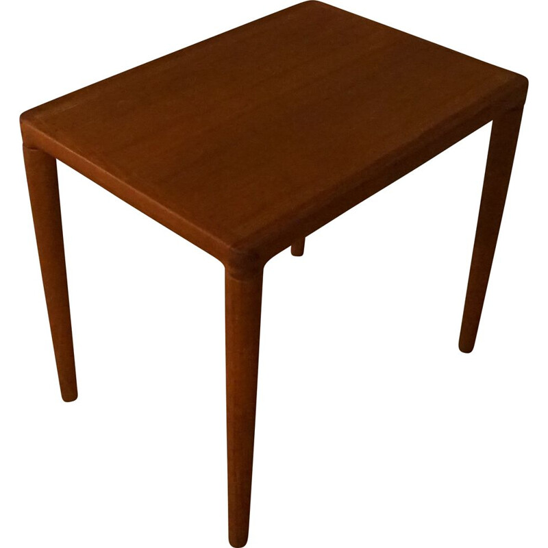 Vintage Teak Side Table by H. W. Klein for Bramin