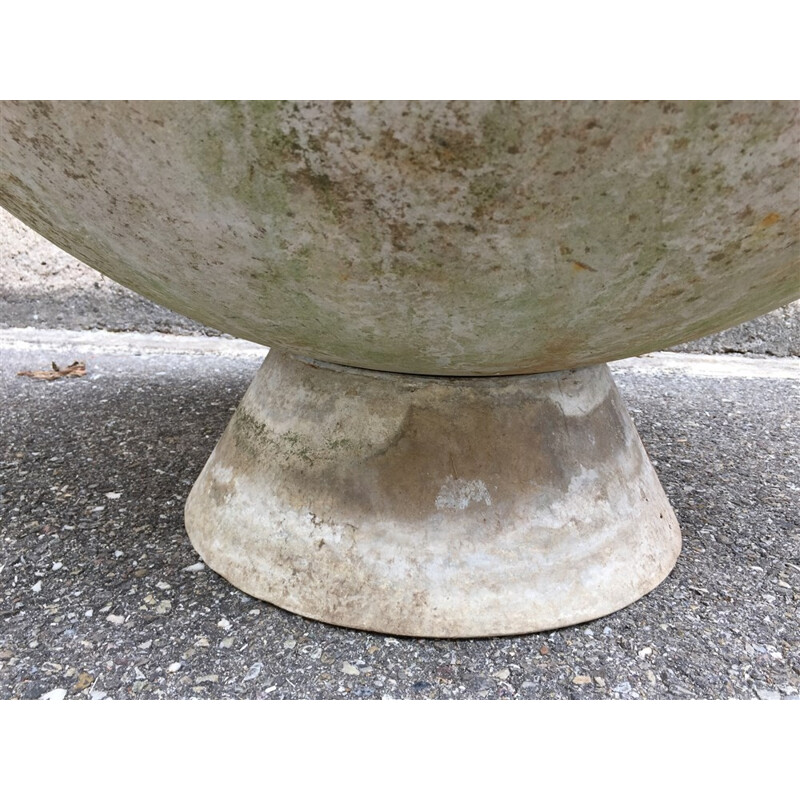 Set of 4 Eternit planters in concrete, Willy GUHL & Anton BEE - 1950s