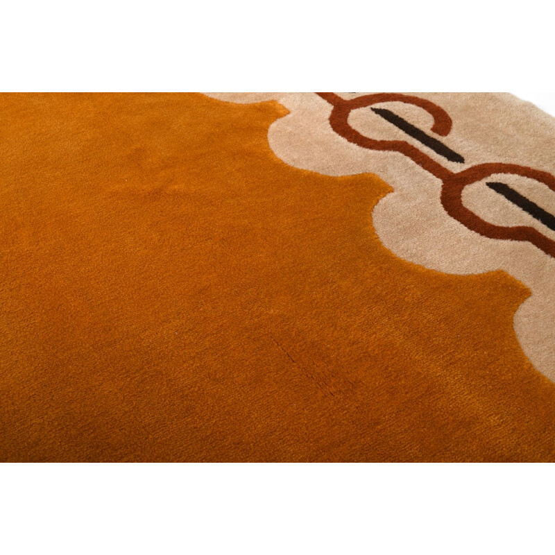 Large vintage Wool Rug by Pierre Cardin 270, Denmark 1960s