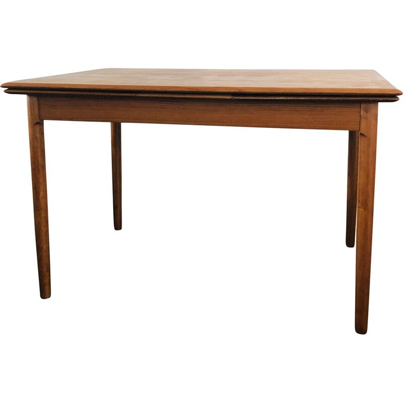 Vintage Extending Draw-Leaf Dining Table by Niels O. Moller for A.B.J. Mobelfabrik 1960s