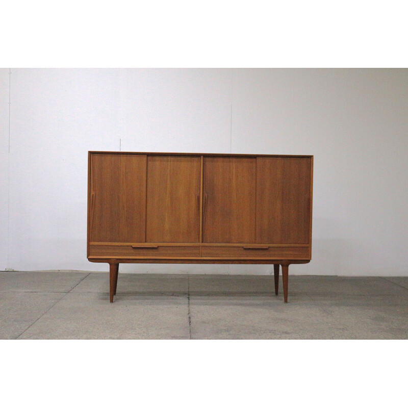 Vintage Highboard by Omann Jun, Denmark 1960s