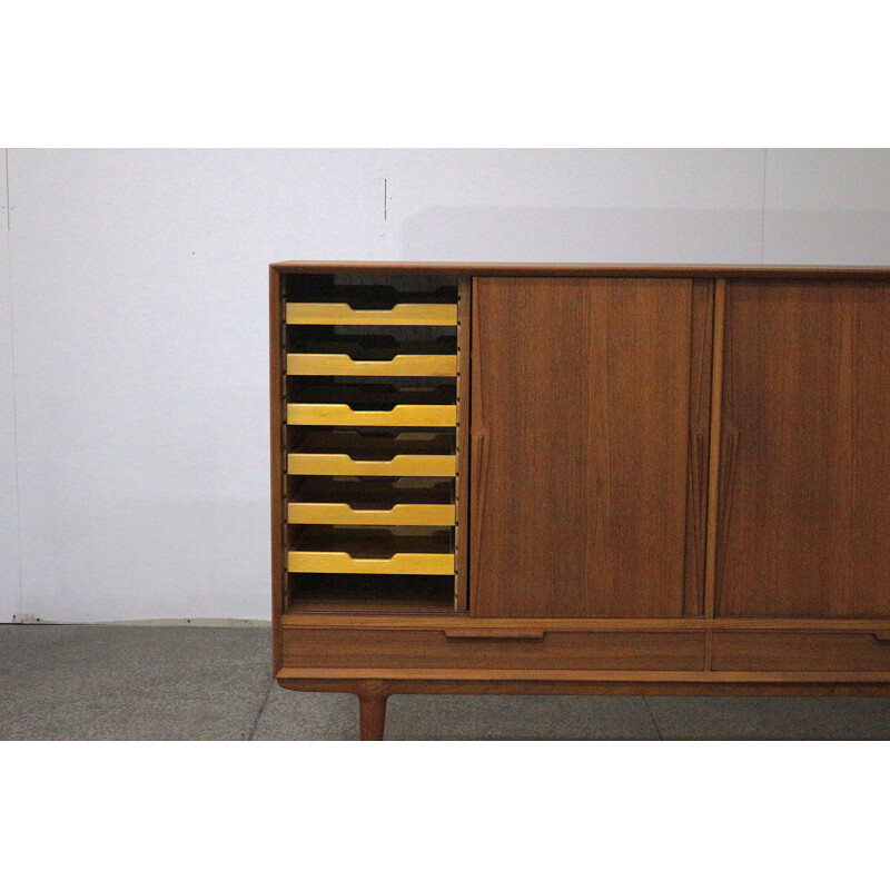 Vintage Highboard by Omann Jun, Denmark 1960s