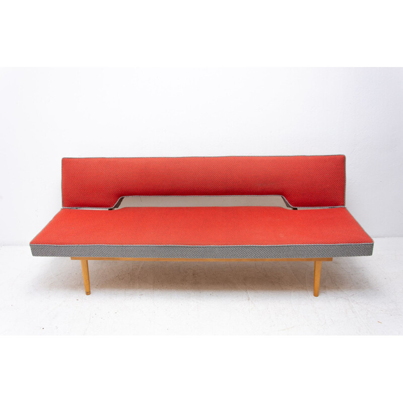 Verstellbare Vintage-Sofa-Bank von Miroslav Navrátil, Tschechoslowakei 1960