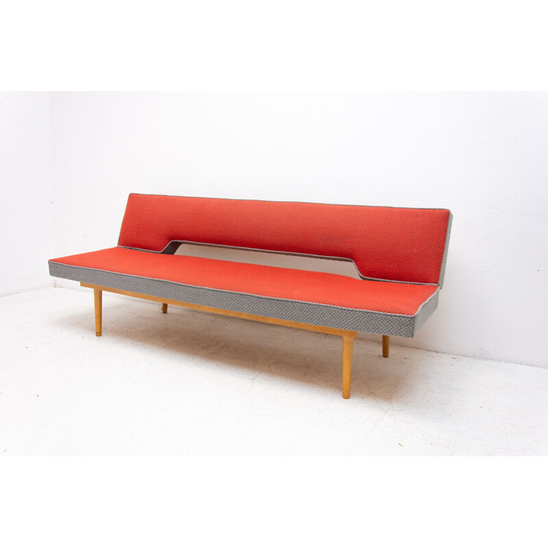 Vintage Adjustable Sofa Bench by Miroslav Navrátil, Czechoslovakia 1960s