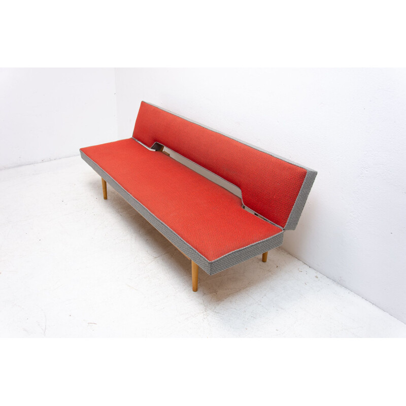 Vintage Adjustable Sofa Bench by Miroslav Navrátil, Czechoslovakia 1960s