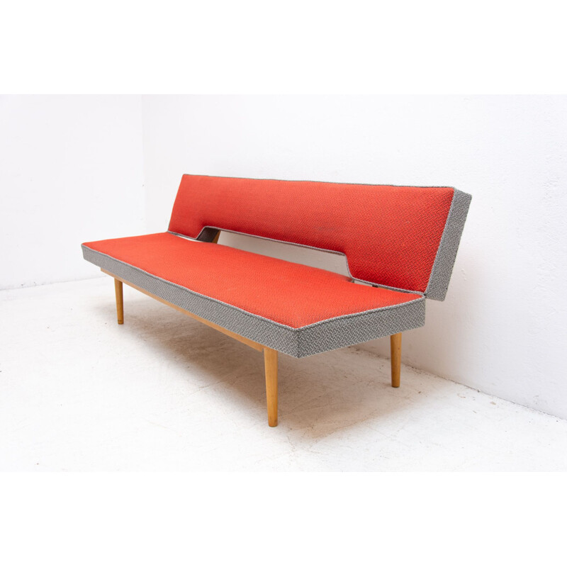 Vintage Adjustable Sofa Bench by Miroslav Navrátil, Czechoslovakia 1960s