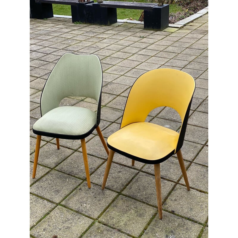 Paar vintage Thonet stoelen 1950