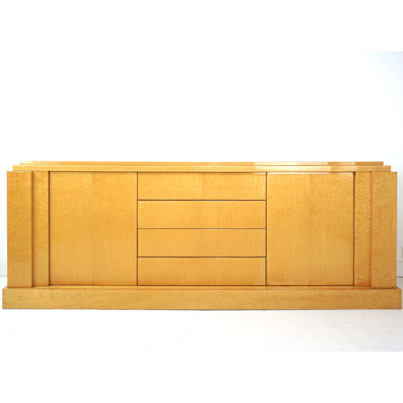 Vintage Art Deco sideboard by Paul Michel 1980