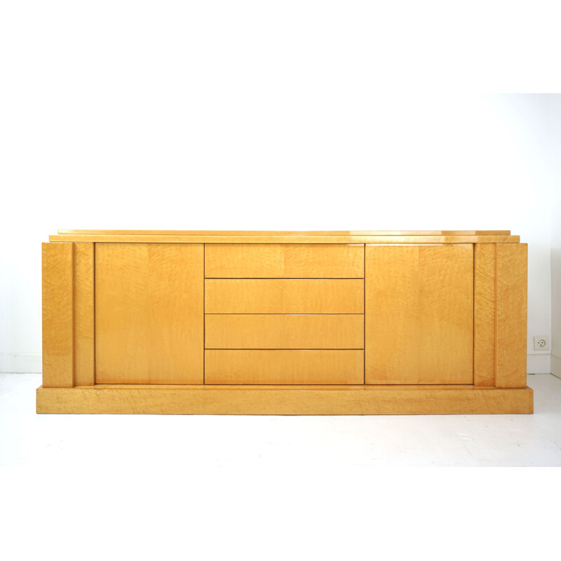 Vintage Art Deco sideboard by Paul Michel 1980