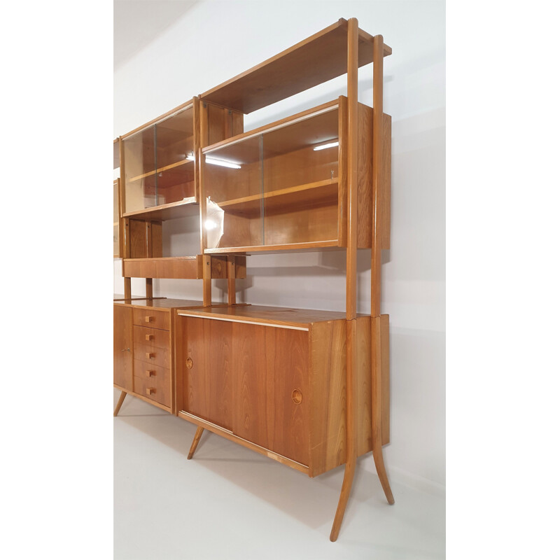 Vintage modular wall unit by 1970s