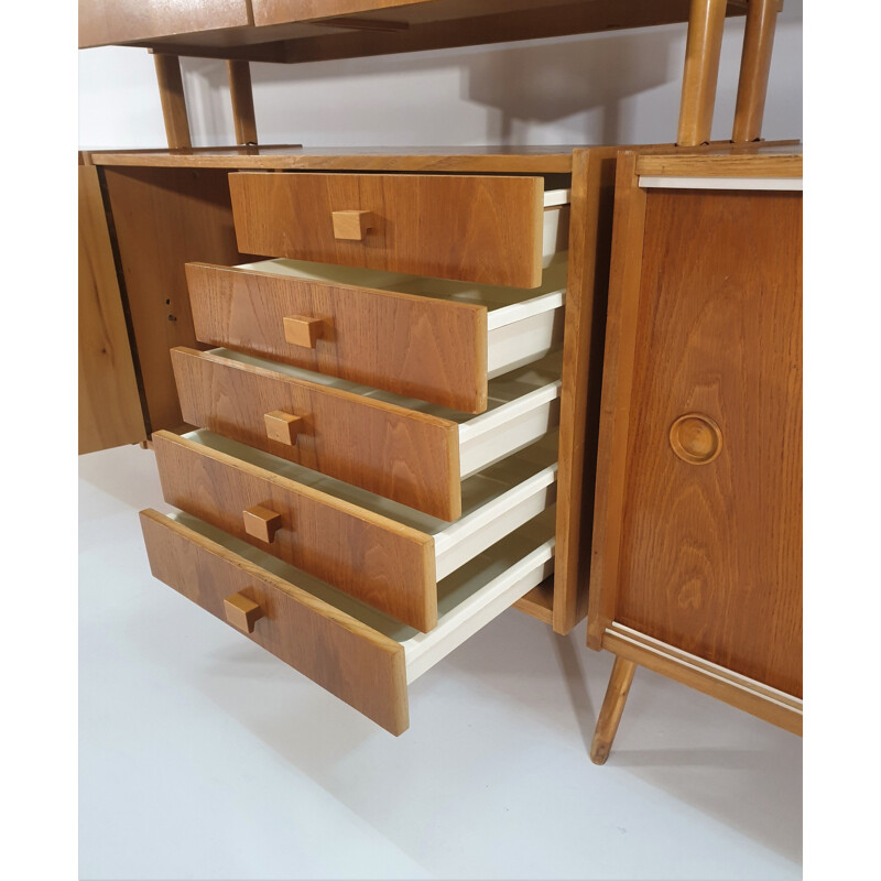 Vintage modular wall unit by 1970s