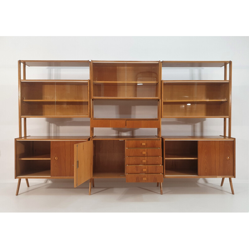 Vintage modular wall unit by 1970s