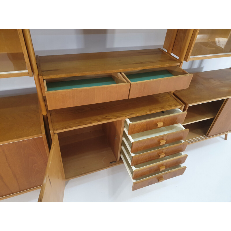 Vintage modular wall unit by 1970s