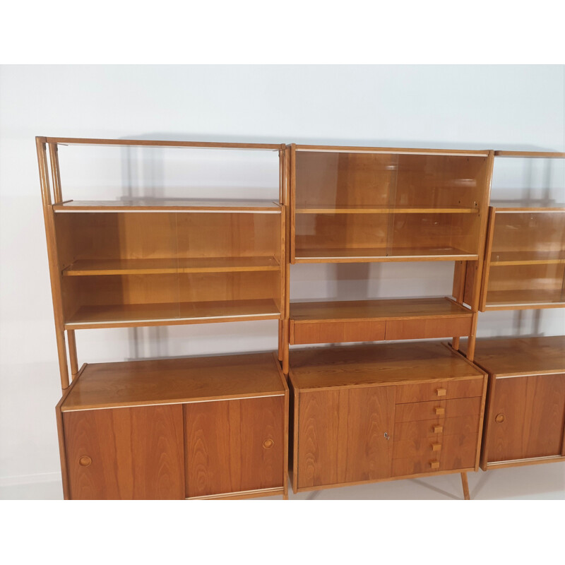 Vintage modular wall unit by 1970s