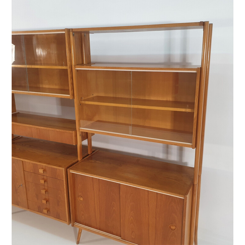 Vintage modular wall unit by 1970s