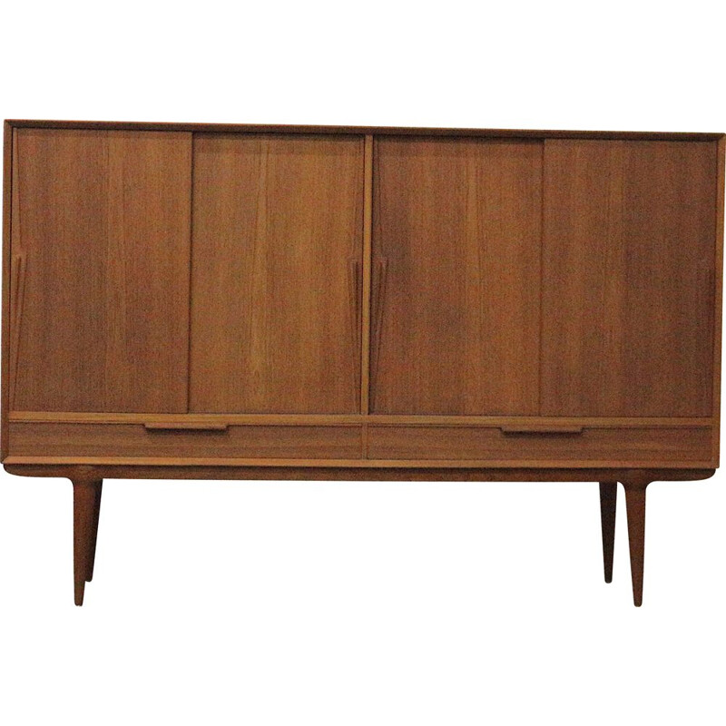 Vintage Highboard by Omann Jun, Denmark 1960s