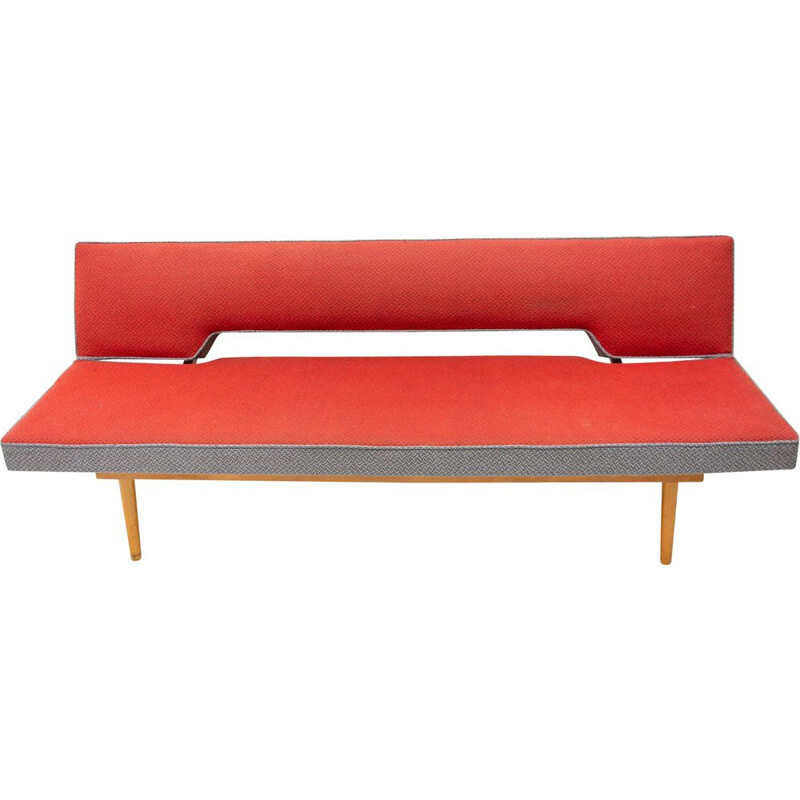 Verstellbare Vintage-Sofa-Bank von Miroslav Navrátil, Tschechoslowakei 1960