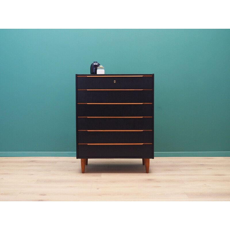 Vintage Teak chest of drawers, Denmark 1970s