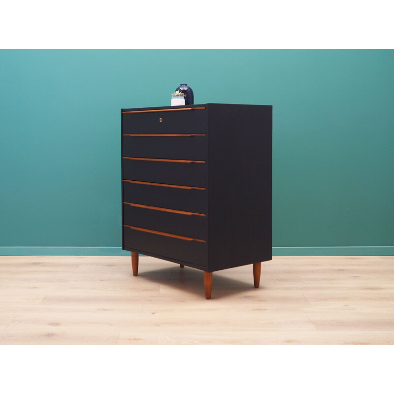 Vintage Teak chest of drawers, Denmark 1970s