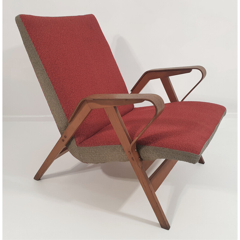 Vintage armchairs by František Jirák for Tatra Furniture 1960