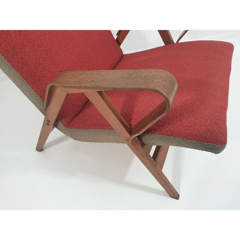 Vintage armchairs by František Jirák for Tatra Furniture 1960