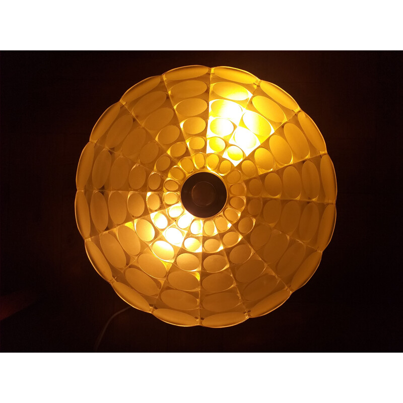 Vintage wall or ceiling lamp with flush mount, Austria 1970