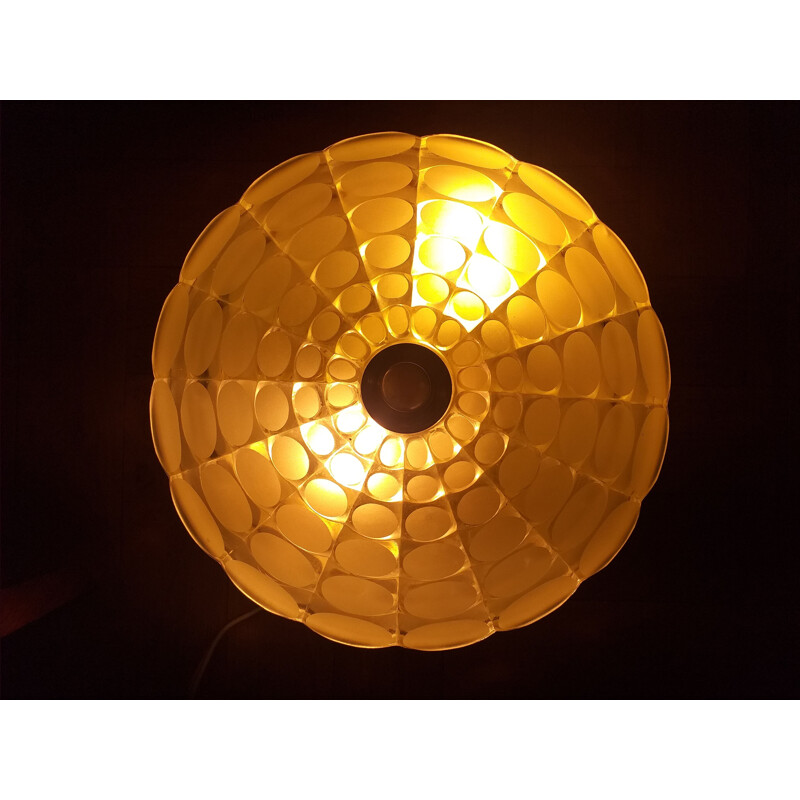 Vintage wall or ceiling lamp with flush mount, Austria 1970