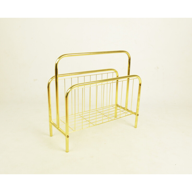 Vintage Magazine Rack 1970s