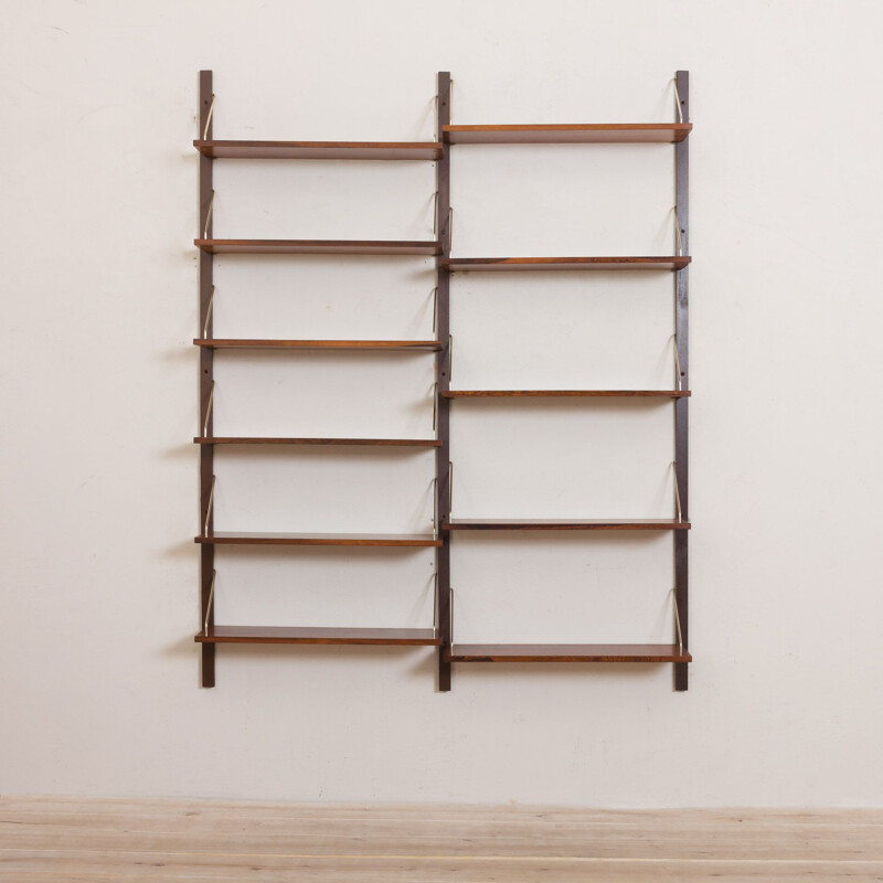 Set of 11 vintage rosewood shelves Cadovius Sorensen