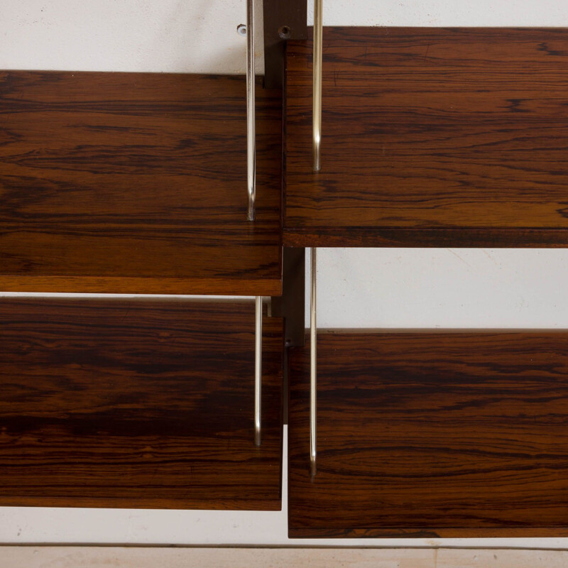 Set of 11 vintage rosewood shelves Cadovius Sorensen