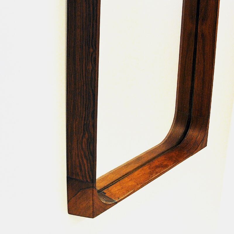 Vintage Rosewood Drawer and Mirror set by Arne Vodder for Sibast, Denmark 1960s