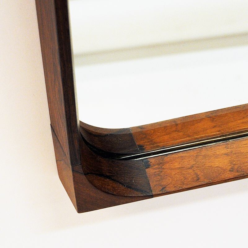 Vintage Rosewood Drawer and Mirror set by Arne Vodder for Sibast, Denmark 1960s