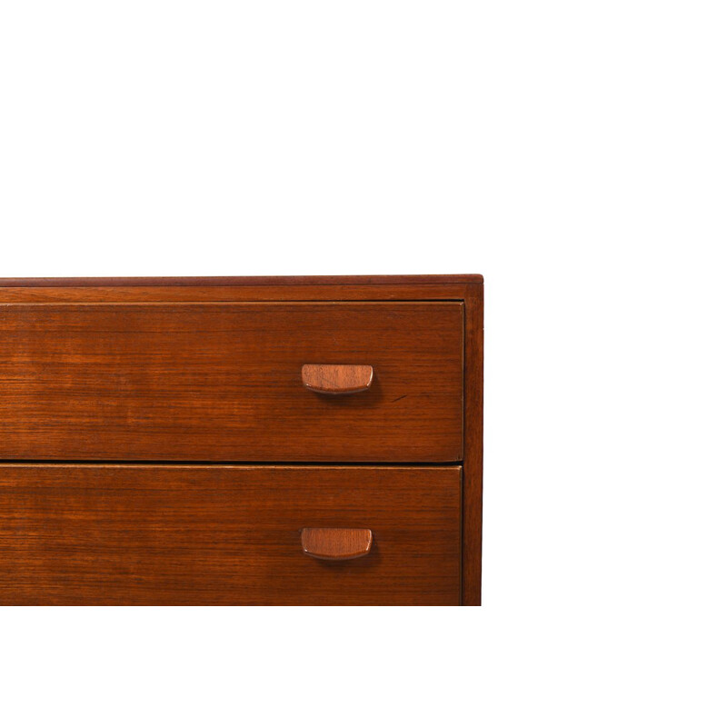 Vintage Teak oak Chest by Poul M.Volther for FDB, Danish 1950s