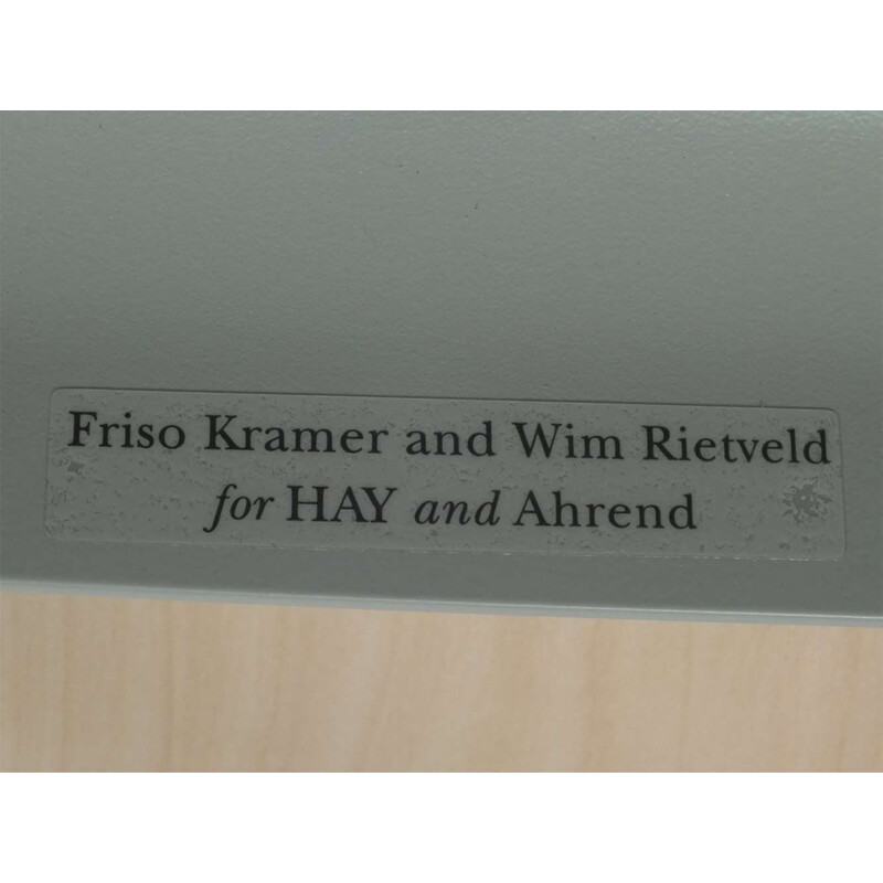 Lot de 4 chaises vintage par Friso Kramer & Wim Rietveld Hay pour Ahrend, Pays-Bas 1960