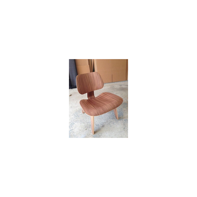 Herman Miller "LCW"  chair in walnut, Charles et Ray EAMES - 2000s