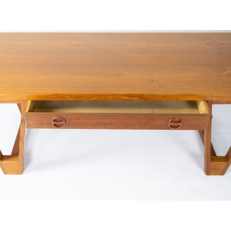 Vintage teak coffee table by Illum Wikkelso, 1960