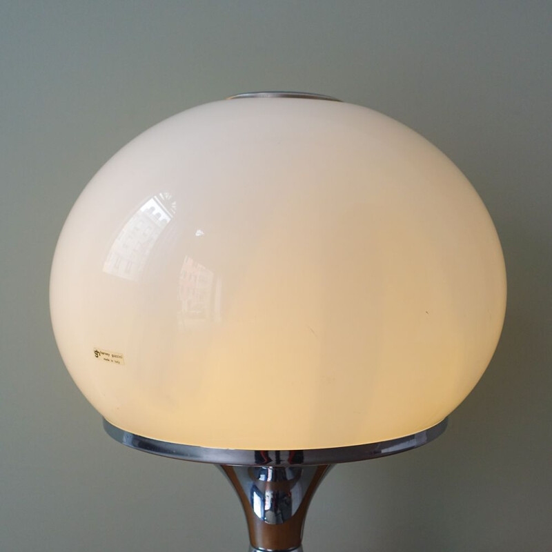 Vintage Mushroom Table Lamp by Luigi Massoni for Harvey Guzzini, Italy 1970s