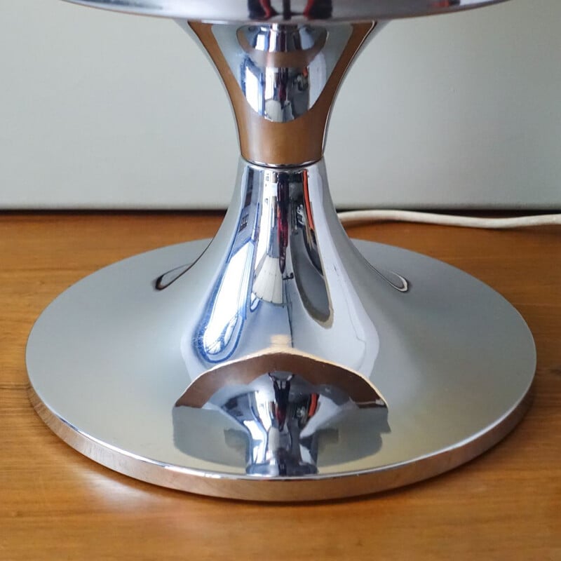 Lampe de table vintage champignon par Luigi Massoni pour Harvey Guzzini, Italie 1970