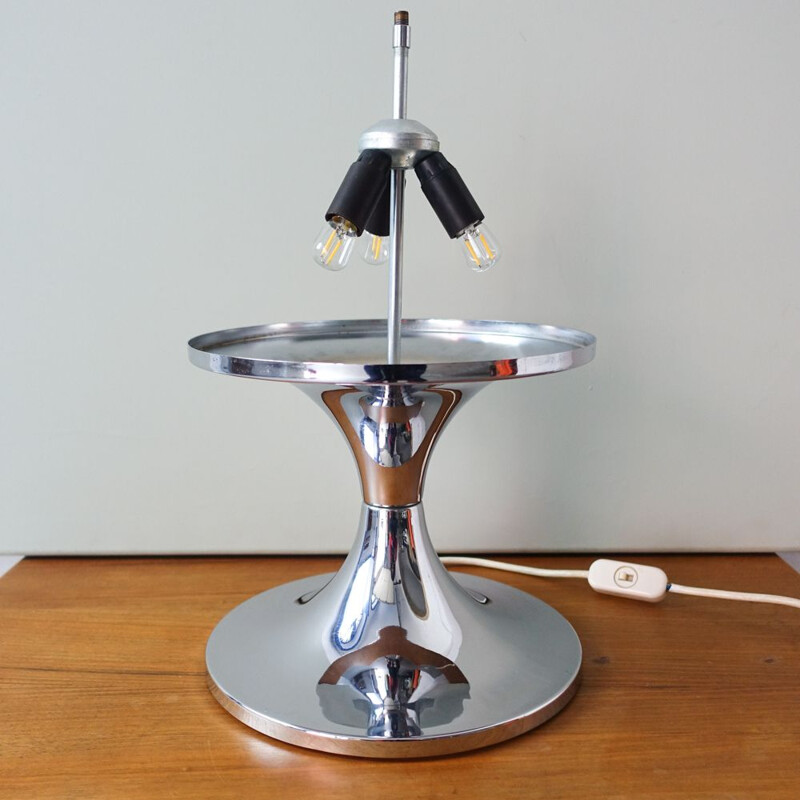 Lampe de table vintage champignon par Luigi Massoni pour Harvey Guzzini, Italie 1970