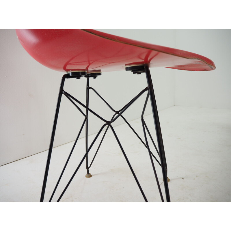 Pair of vintage Chairs Vertex by Miroslav Navratil 1960s